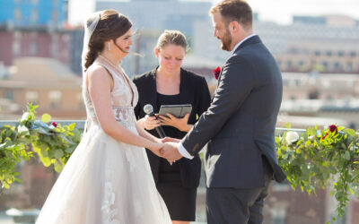 Andrea and Dylan’s Skyline St. Paul Wedding