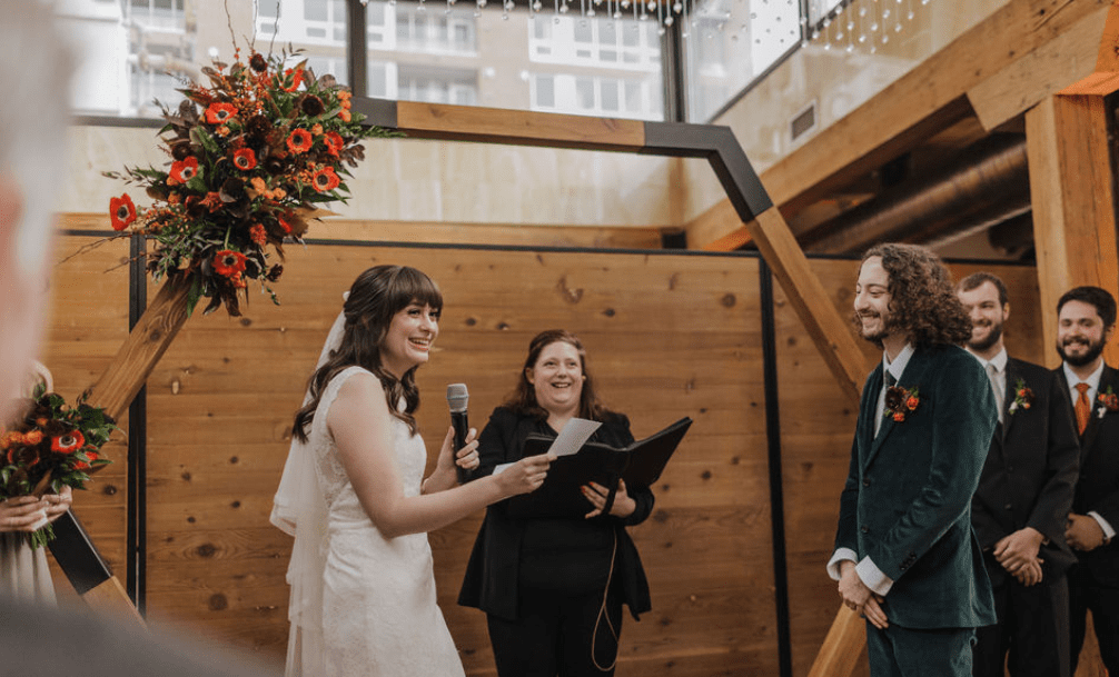 Matt + Alayna’s Beatles Inspired Fall Wedding at Minneapolis Event Centers